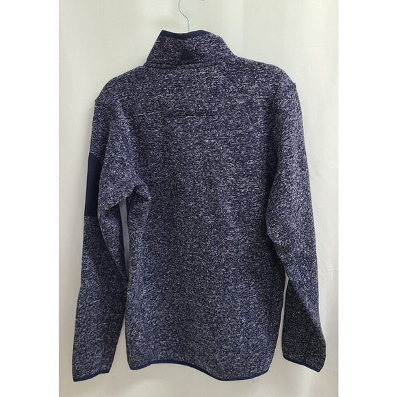 Atlanta Braves MLB Quarter Zip Sweater Pullover Men's Size Small Navy Blue - Picture 4 of 10